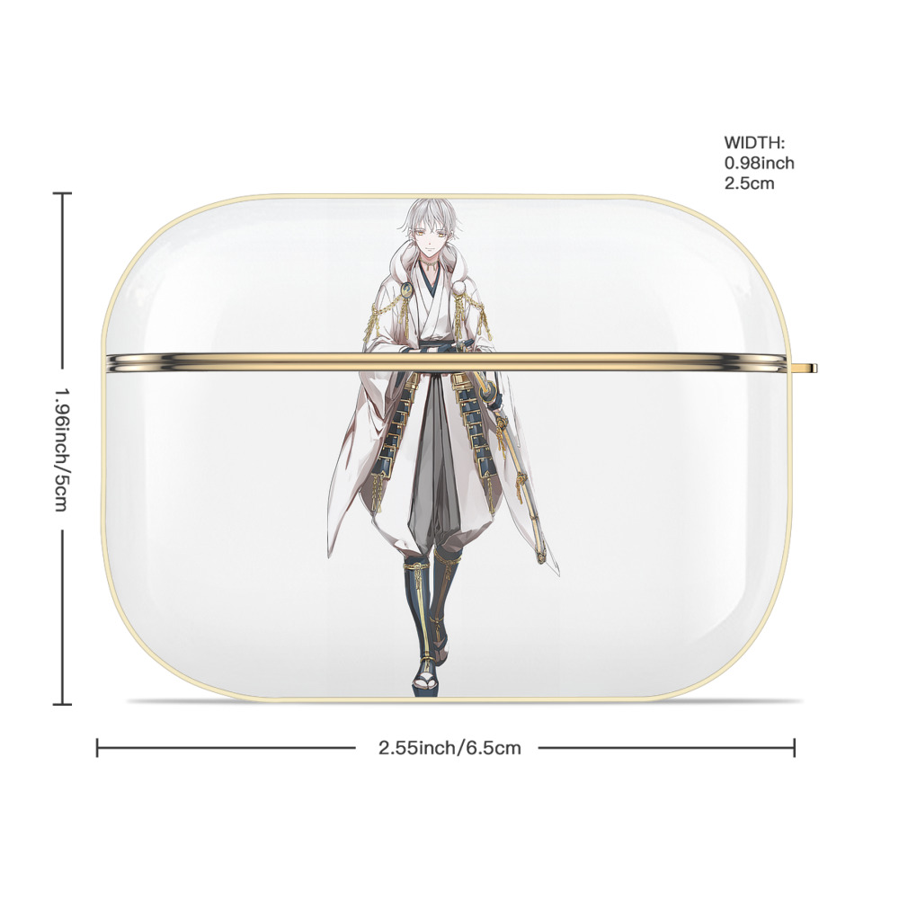 刀剣乱舞 Touken Ranbu 【AirPods Pro用】ハードシェル保護ケース｜耐衝撃・防指紋・カラビナ付き商品仕様