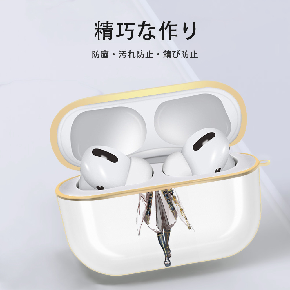 刀剣乱舞 Touken Ranbu 【AirPods Pro用】ハードシェル保護ケース｜耐衝撃・防指紋・カラビナ付き商品仕様