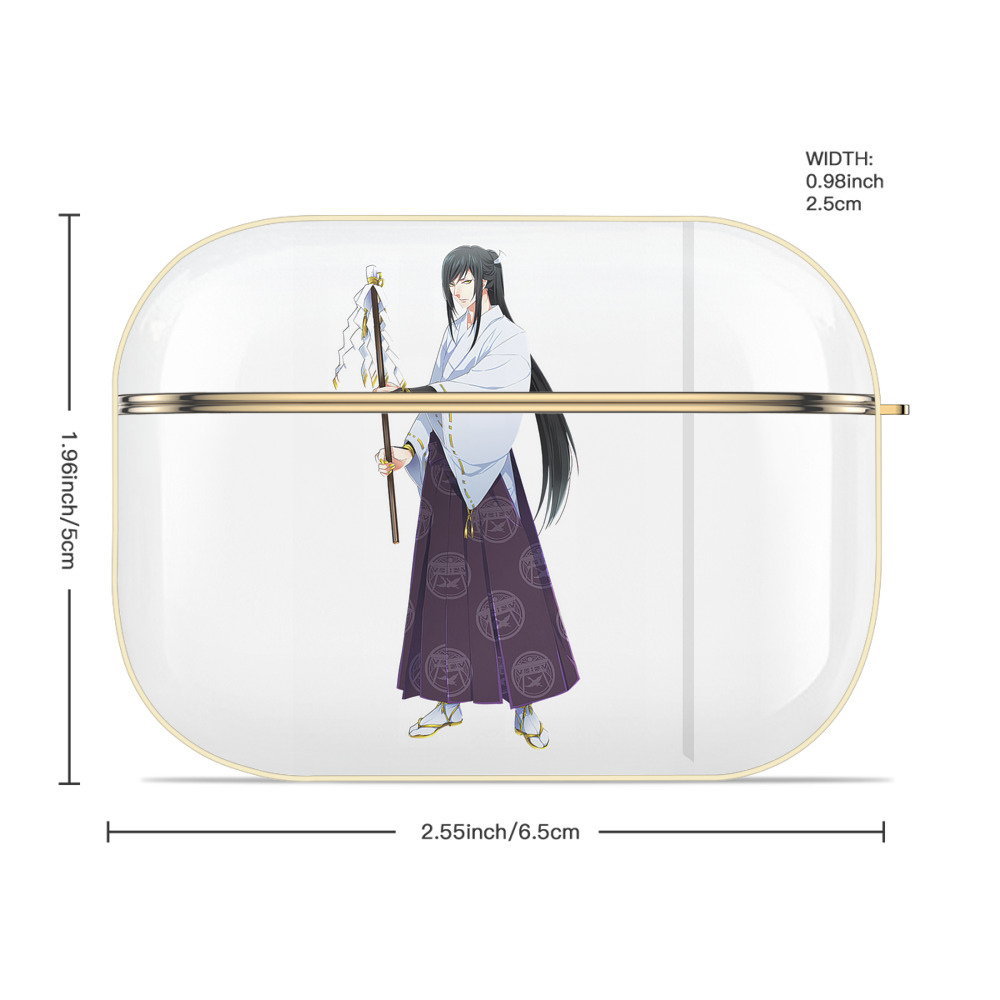 刀剣乱舞 Touken Ranbu 【AirPods Pro用】ハードシェル保護ケース｜耐衝撃・防指紋・カラビナ付き商品仕様