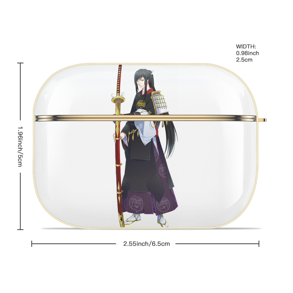 刀剣乱舞 Touken Ranbu 【AirPods Pro用】ハードシェル保護ケース｜耐衝撃・防指紋・カラビナ付き商品仕様