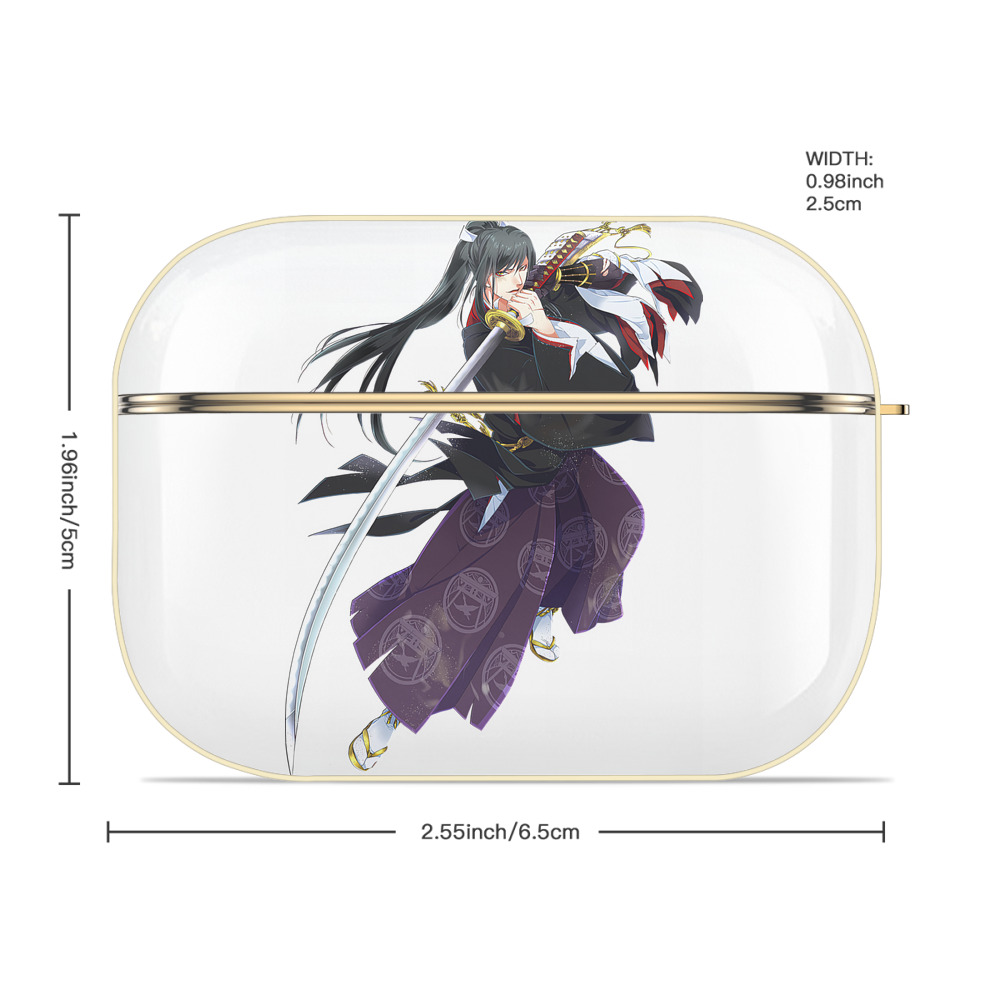 刀剣乱舞 Touken Ranbu 【AirPods Pro用】ハードシェル保護ケース｜耐衝撃・防指紋・カラビナ付き商品仕様
