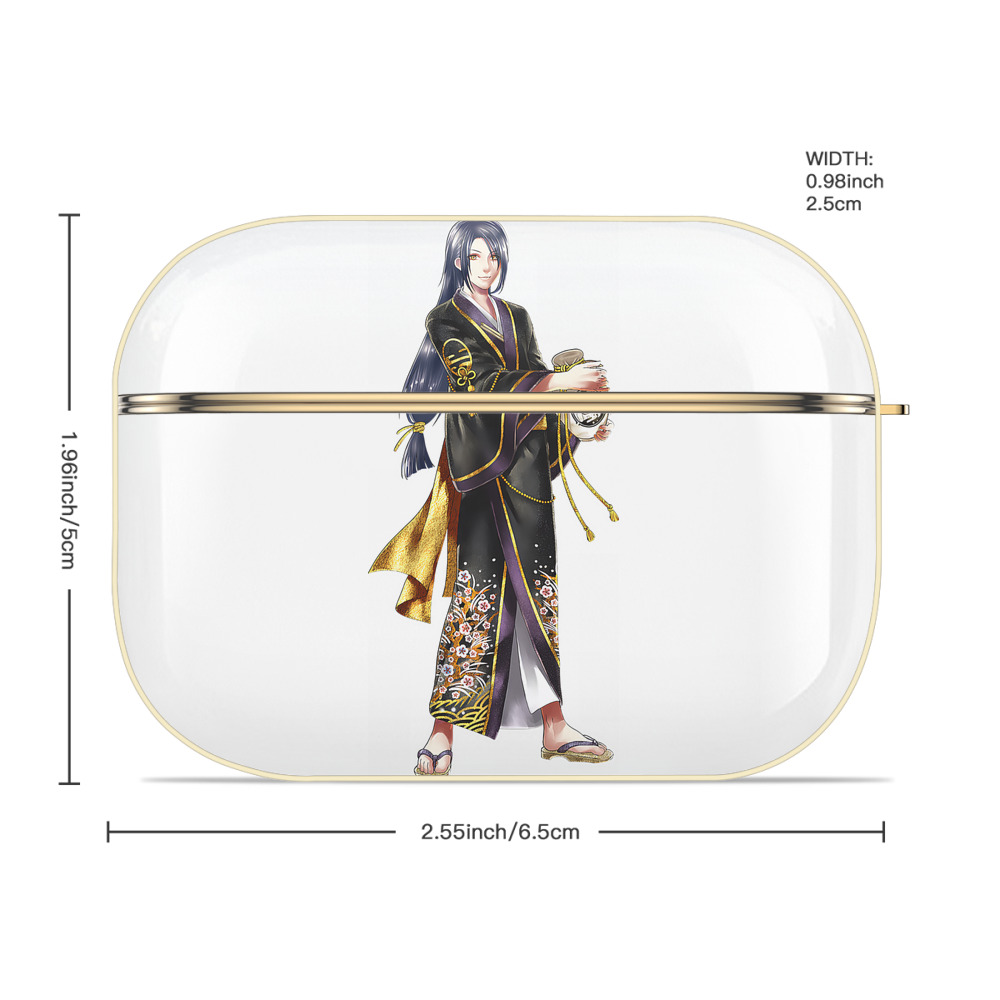 刀剣乱舞 Touken Ranbu 【AirPods Pro用】ハードシェル保護ケース｜耐衝撃・防指紋・カラビナ付き商品仕様