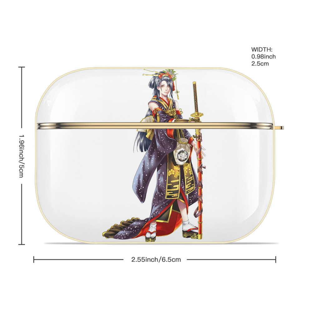 刀剣乱舞 Touken Ranbu 【AirPods Pro用】ハードシェル保護ケース｜耐衝撃・防指紋・カラビナ付き商品仕様