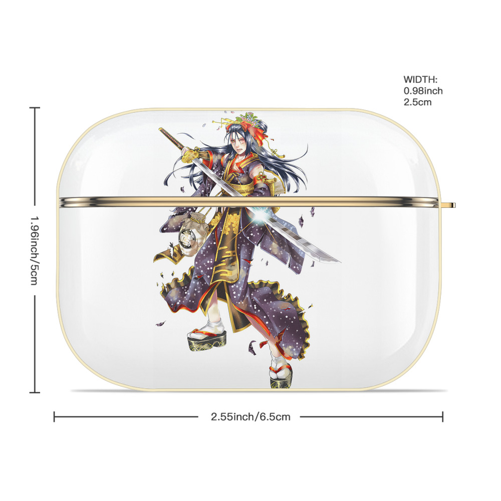 刀剣乱舞 Touken Ranbu 【AirPods Pro用】ハードシェル保護ケース｜耐衝撃・防指紋・カラビナ付き商品仕様