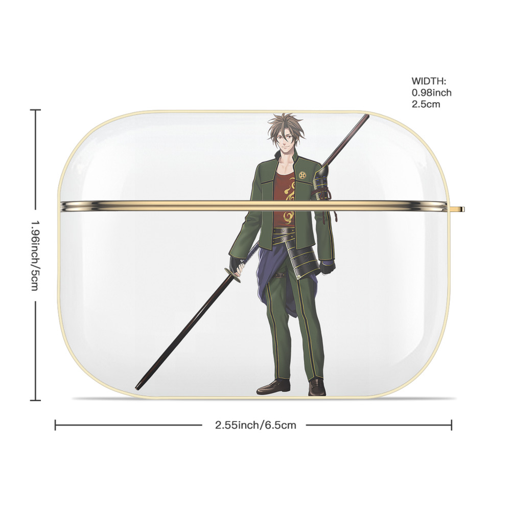 刀剣乱舞 Touken Ranbu 【AirPods Pro用】ハードシェル保護ケース｜耐衝撃・防指紋・カラビナ付き商品仕様
