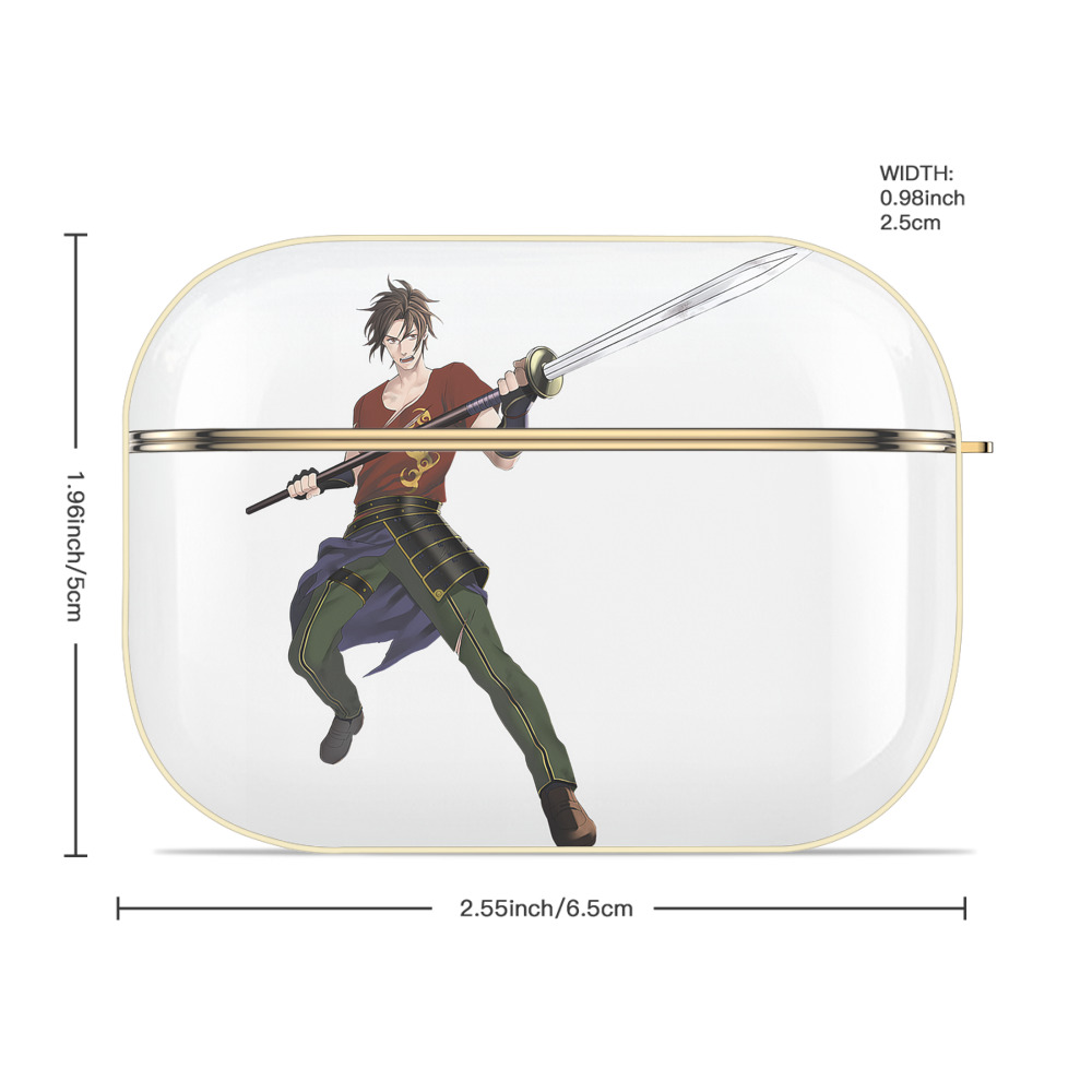 刀剣乱舞 Touken Ranbu 【AirPods Pro用】ハードシェル保護ケース｜耐衝撃・防指紋・カラビナ付き商品仕様