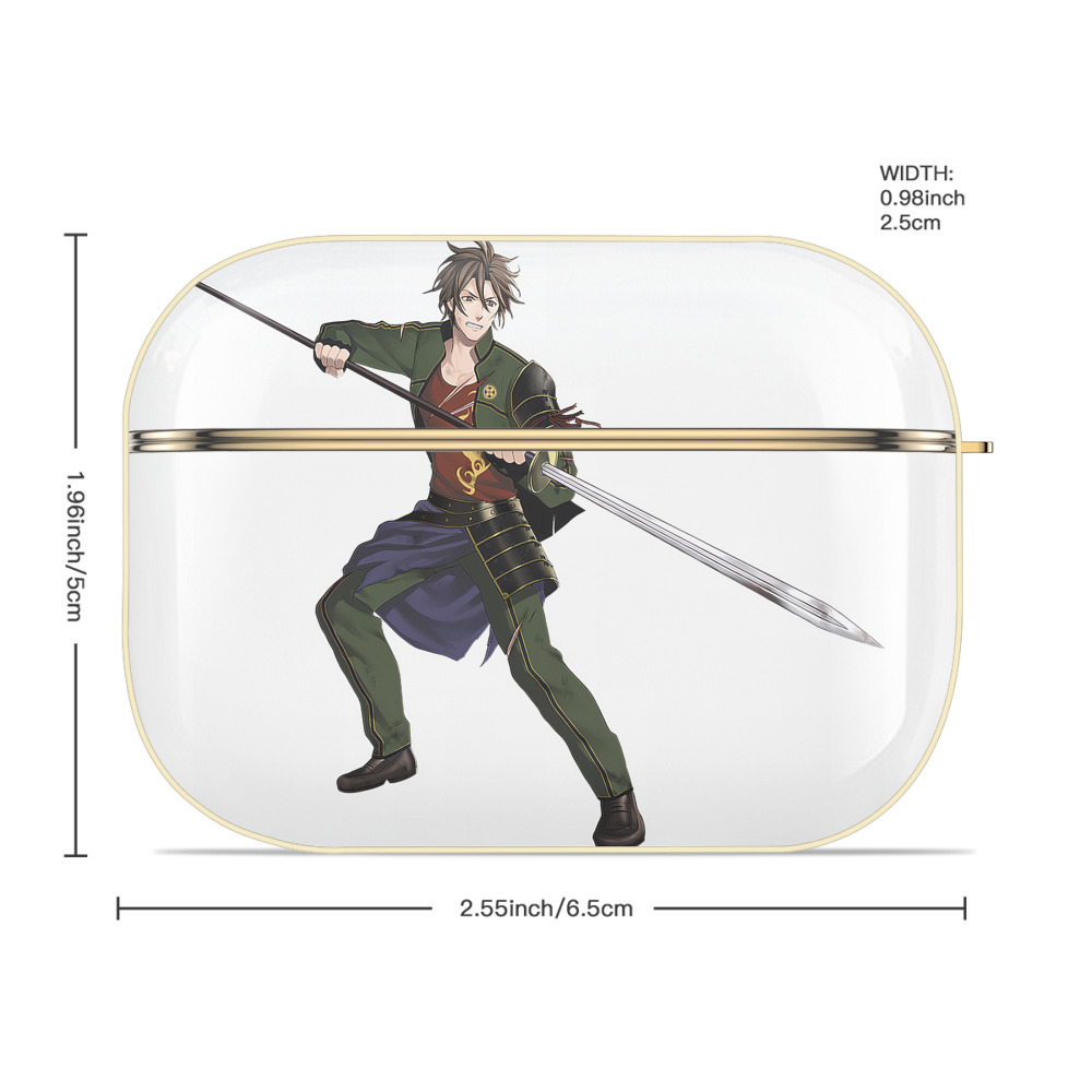 刀剣乱舞 Touken Ranbu 【AirPods Pro用】ハードシェル保護ケース｜耐衝撃・防指紋・カラビナ付き商品仕様