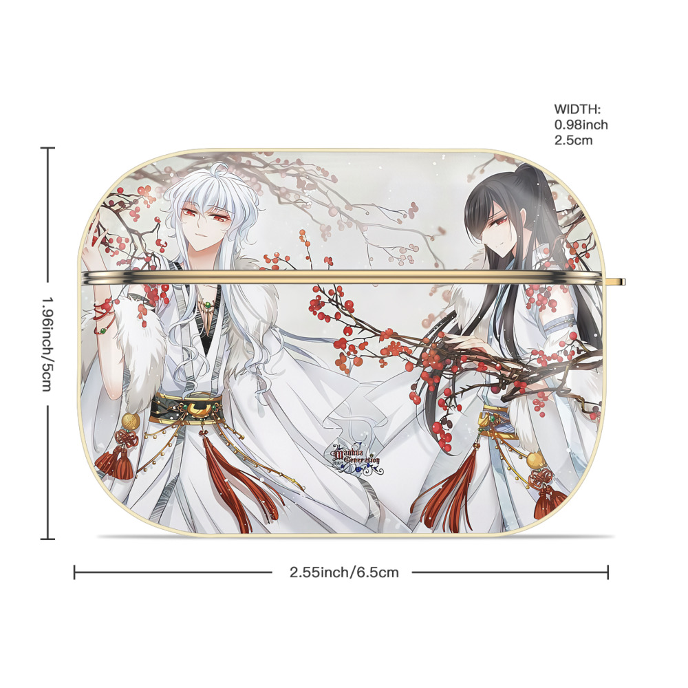 刀剣乱舞 Touken Ranbu 【AirPods Pro用】ハードシェル保護ケース｜耐衝撃・防指紋・カラビナ付き商品仕様