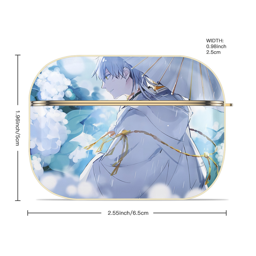 刀剣乱舞 Touken Ranbu 【AirPods Pro用】ハードシェル保護ケース｜耐衝撃・防指紋・カラビナ付き商品仕様
