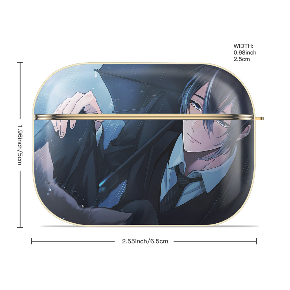 刀剣乱舞 Touken Ranbu 【AirPods Pro用】ハードシェル保護ケース｜耐衝撃・防指紋・カラビナ付き商品仕様