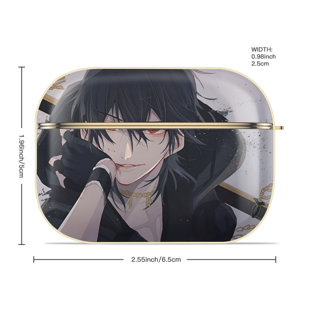 刀剣乱舞 Touken Ranbu 【AirPods Pro用】ハードシェル保護ケース｜耐衝撃・防指紋・カラビナ付き商品仕様