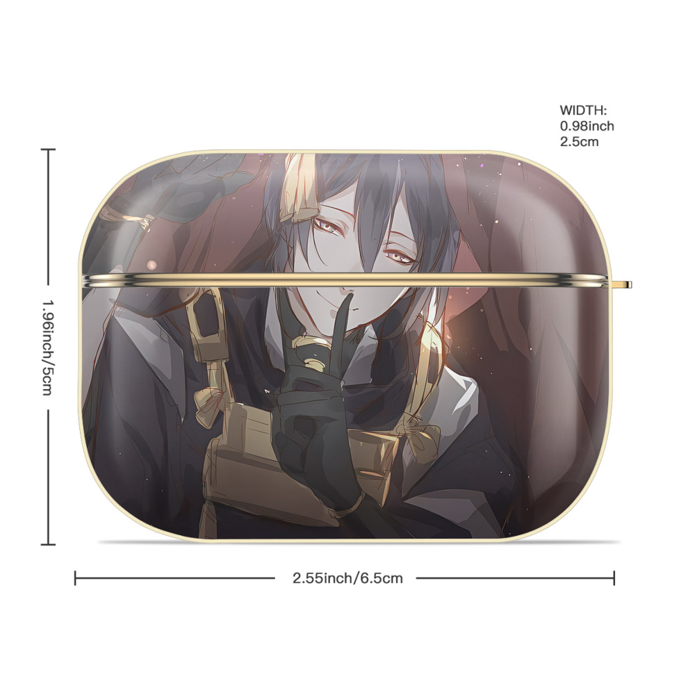 刀剣乱舞 Touken Ranbu 【AirPods Pro用】ハードシェル保護ケース｜耐衝撃・防指紋・カラビナ付き商品仕様