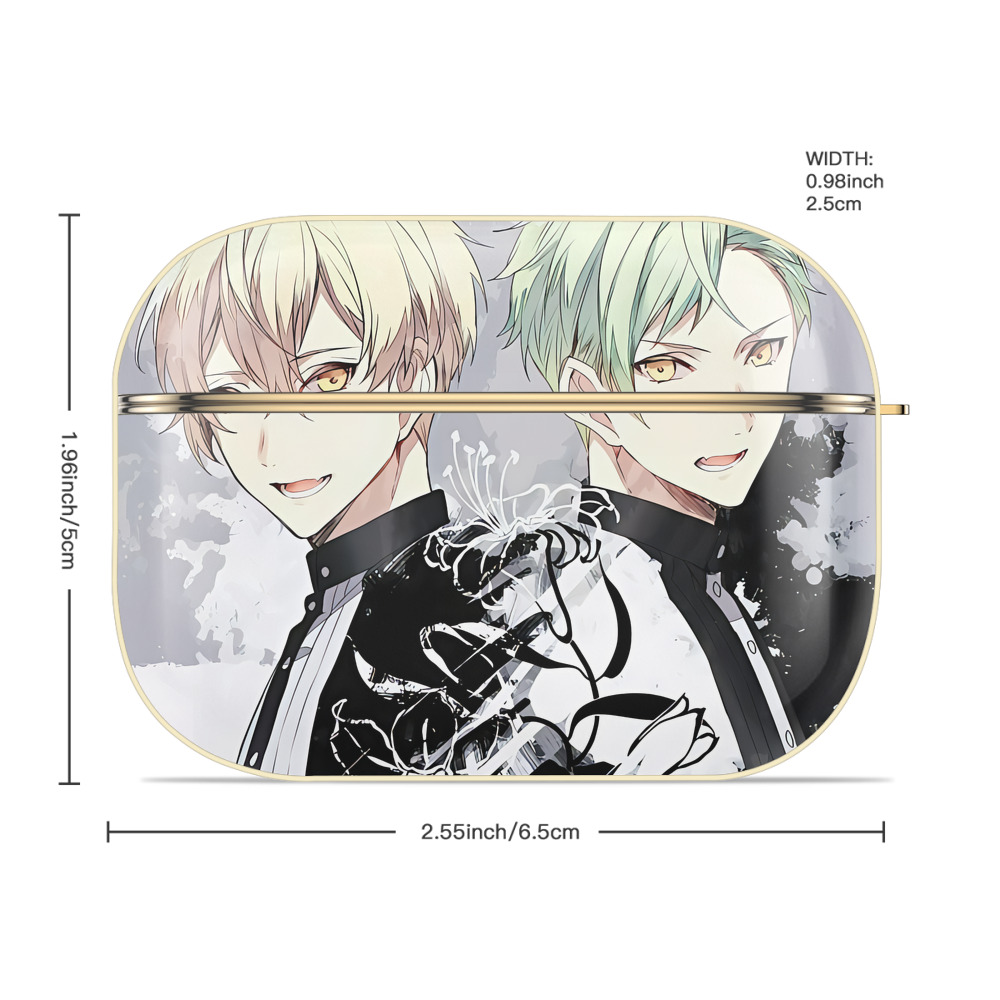 刀剣乱舞 Touken Ranbu 【AirPods Pro用】ハードシェル保護ケース｜耐衝撃・防指紋・カラビナ付き商品仕様