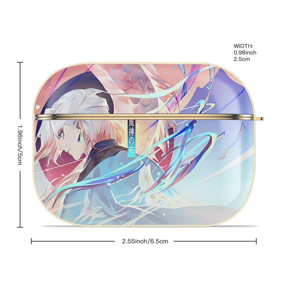 刀剣乱舞 Touken Ranbu 【AirPods Pro用】ハードシェル保護ケース｜耐衝撃・防指紋・カラビナ付き商品仕様