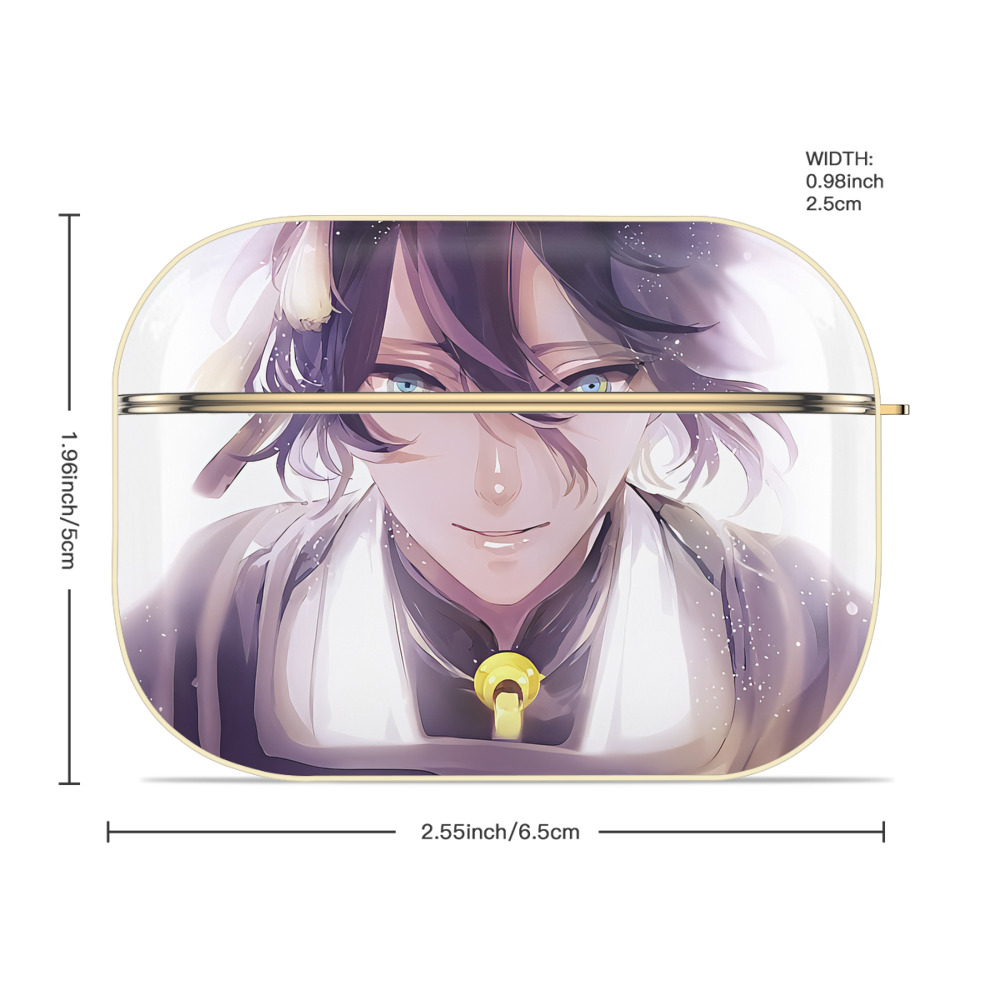 刀剣乱舞 Touken Ranbu 【AirPods Pro用】ハードシェル保護ケース｜耐衝撃・防指紋・カラビナ付き商品仕様