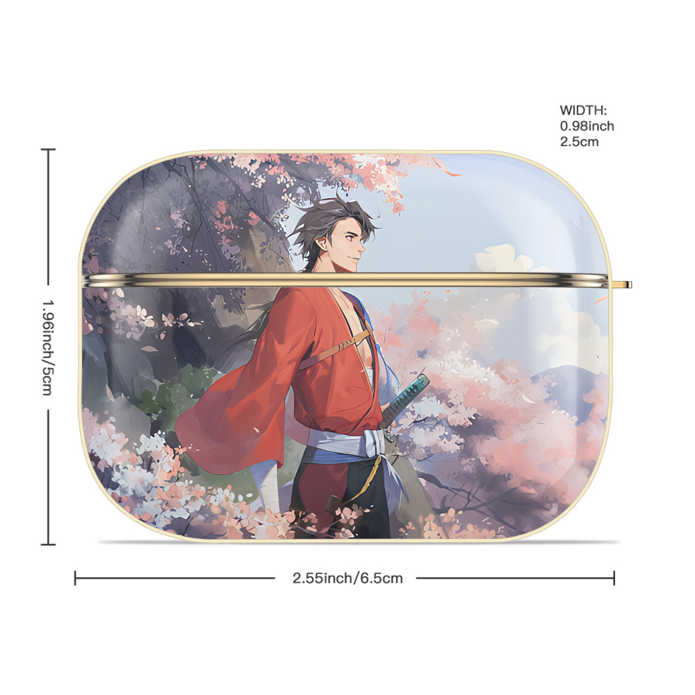 刀剣乱舞 Touken Ranbu 【AirPods Pro用】ハードシェル保護ケース｜耐衝撃・防指紋・カラビナ付き商品仕様