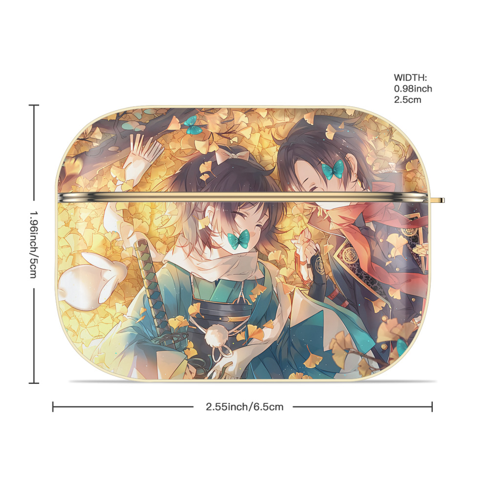 刀剣乱舞 Touken Ranbu 【AirPods Pro用】ハードシェル保護ケース｜耐衝撃・防指紋・カラビナ付き商品仕様