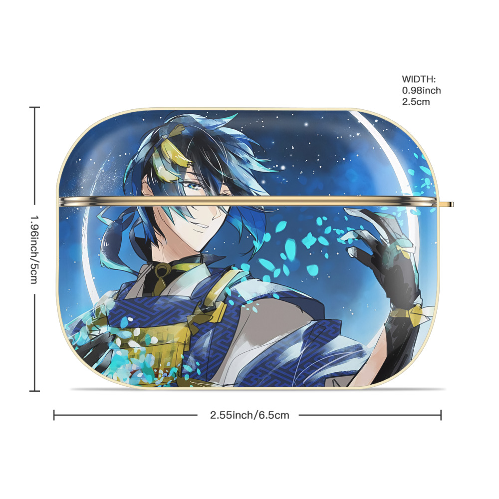 刀剣乱舞 Touken Ranbu 【AirPods Pro用】ハードシェル保護ケース｜耐衝撃・防指紋・カラビナ付き商品仕様