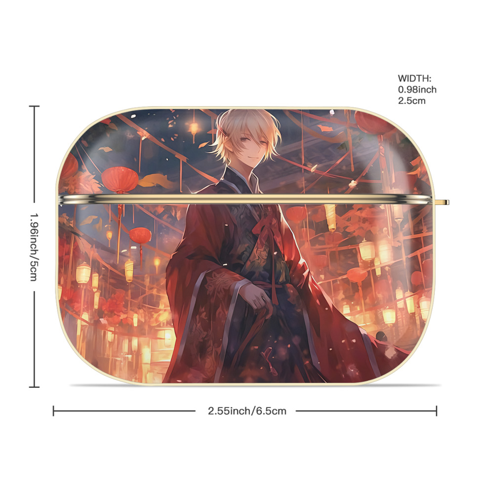 刀剣乱舞 Touken Ranbu 【AirPods Pro用】ハードシェル保護ケース｜耐衝撃・防指紋・カラビナ付き商品仕様