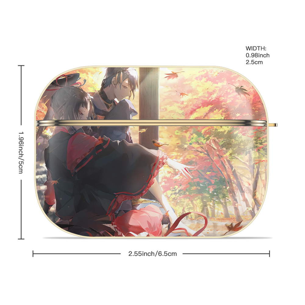 刀剣乱舞 Touken Ranbu 【AirPods Pro用】ハードシェル保護ケース｜耐衝撃・防指紋・カラビナ付き商品仕様