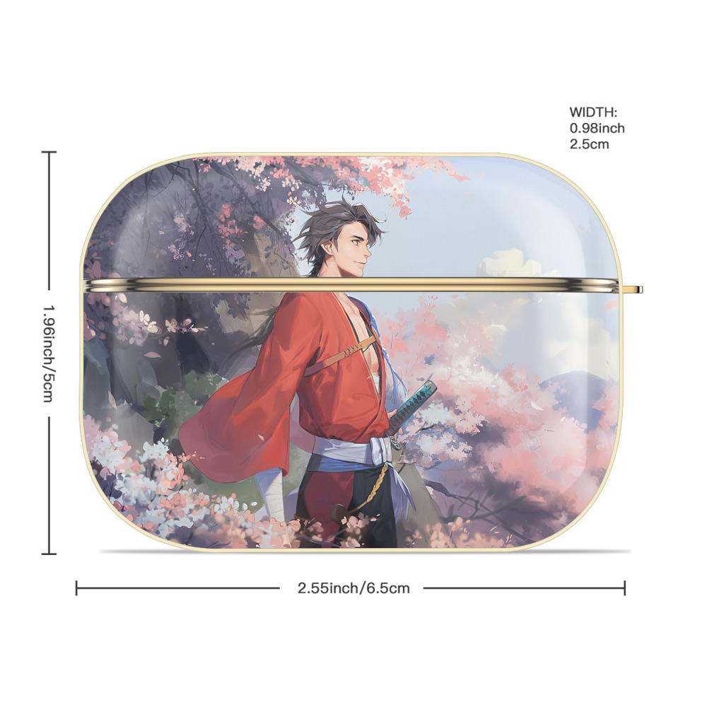 刀剣乱舞 Touken Ranbu 【AirPods Pro用】ハードシェル保護ケース｜耐衝撃・防指紋・カラビナ付き商品仕様
