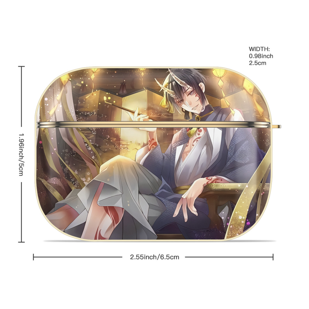 刀剣乱舞 Touken Ranbu 【AirPods Pro用】ハードシェル保護ケース｜耐衝撃・防指紋・カラビナ付き商品仕様