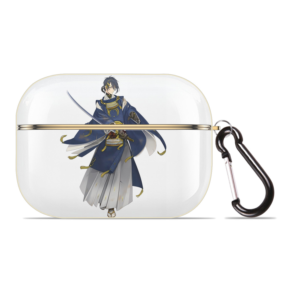 （画像用） 刀剣乱舞 Touken Ranbu 【AirPods Pro用】ハードシェル保護ケース｜耐衝撃・防指紋・カラビナ付き商品仕様