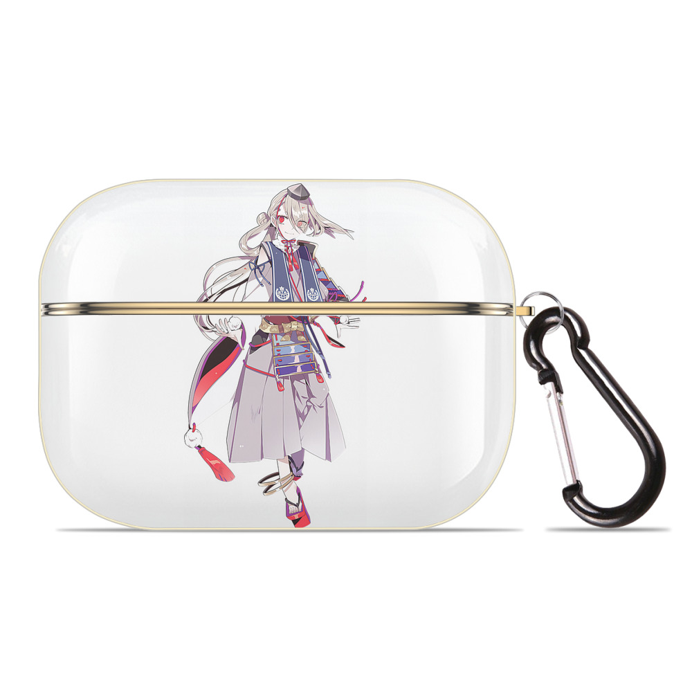 （画像用） 刀剣乱舞 Touken Ranbu 【AirPods Pro用】ハードシェル保護ケース｜耐衝撃・防指紋・カラビナ付き商品仕様