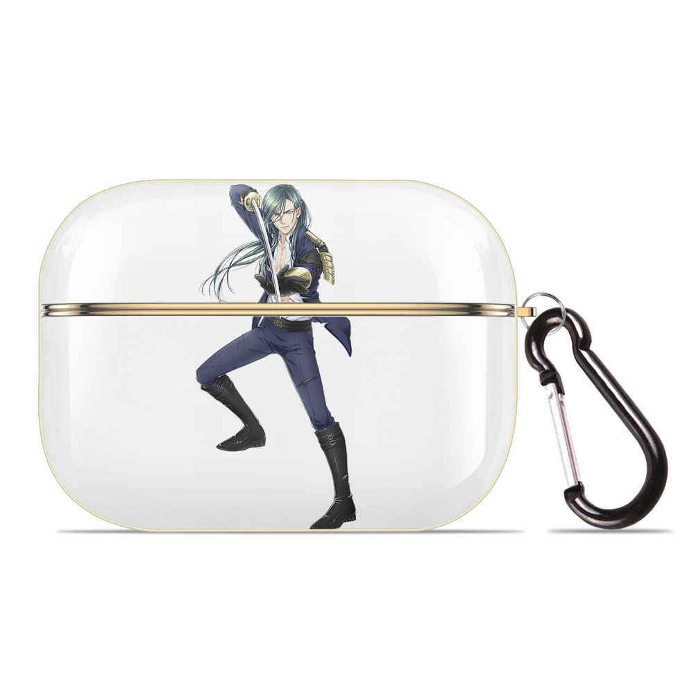 （画像用） 刀剣乱舞 Touken Ranbu 【AirPods Pro用】ハードシェル保護ケース｜耐衝撃・防指紋・カラビナ付き商品仕様