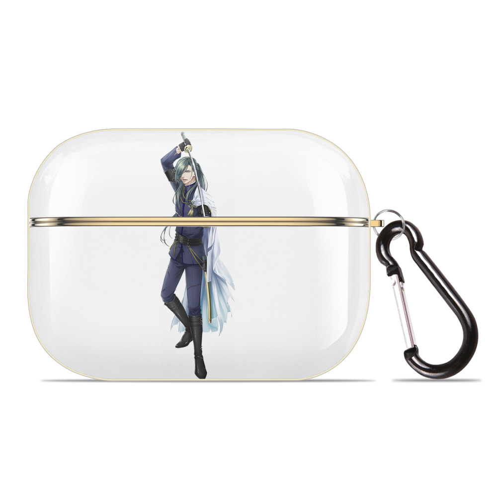 （画像用） 刀剣乱舞 Touken Ranbu 【AirPods Pro用】ハードシェル保護ケース｜耐衝撃・防指紋・カラビナ付き商品仕様