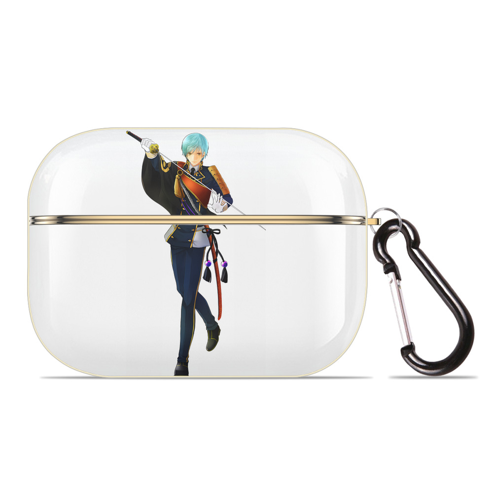 （画像用） 刀剣乱舞 Touken Ranbu 【AirPods Pro用】ハードシェル保護ケース｜耐衝撃・防指紋・カラビナ付き商品仕様