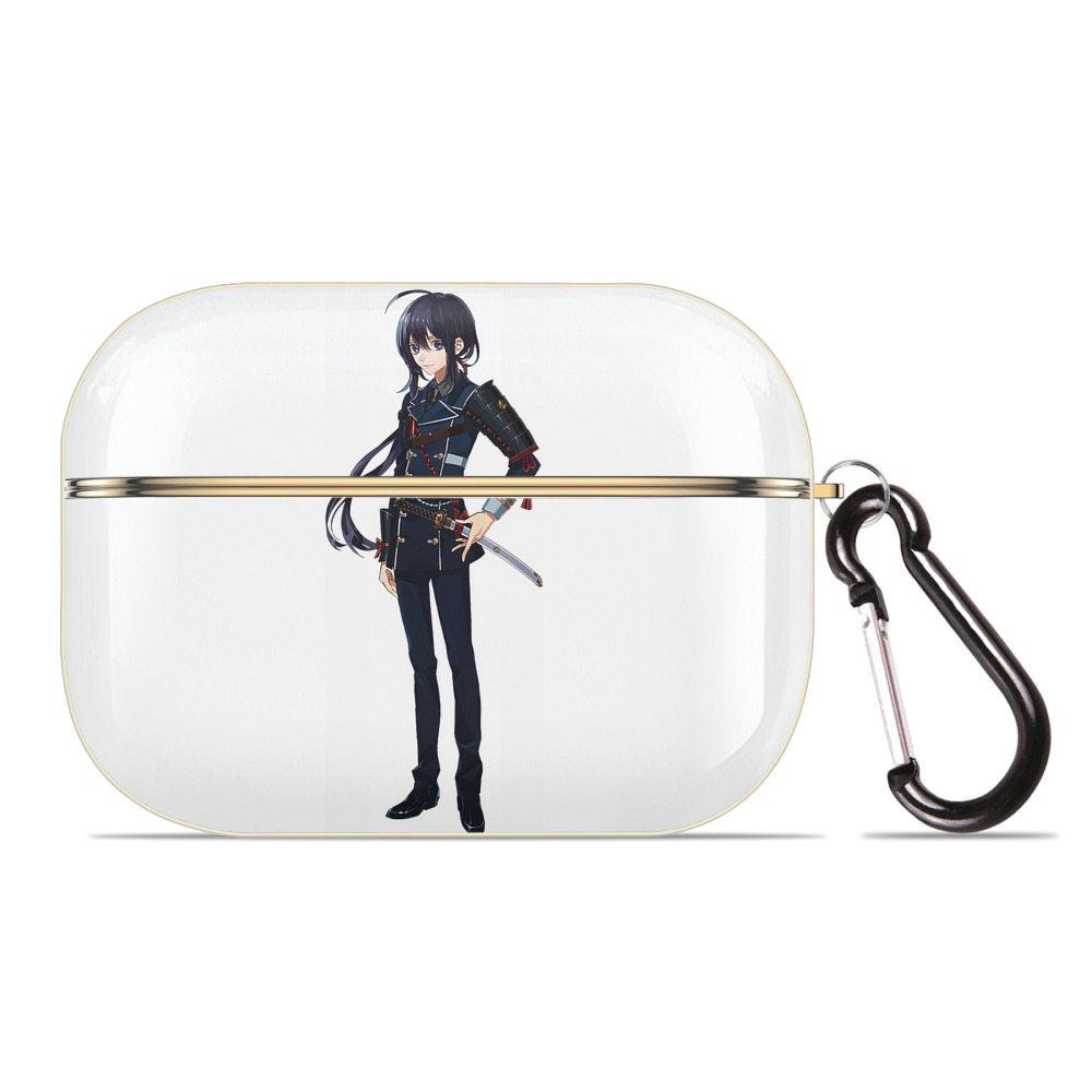 （画像用） 刀剣乱舞 Touken Ranbu 【AirPods Pro用】ハードシェル保護ケース｜耐衝撃・防指紋・カラビナ付き商品仕様