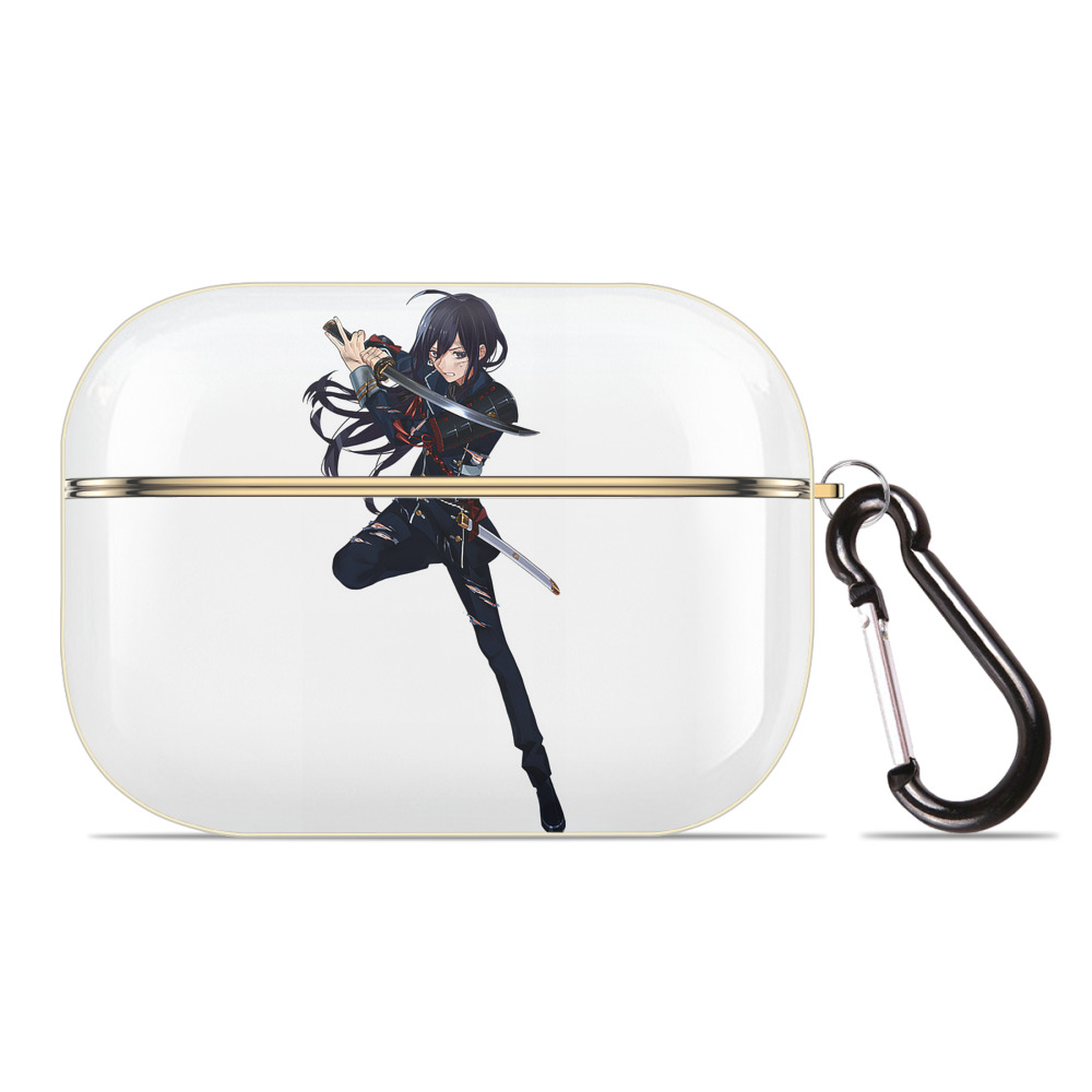 （画像用） 刀剣乱舞 Touken Ranbu 【AirPods Pro用】ハードシェル保護ケース｜耐衝撃・防指紋・カラビナ付き商品仕様