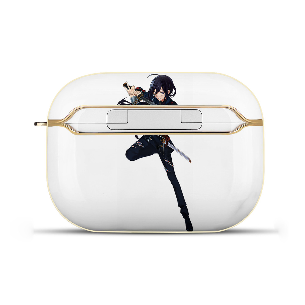 （画像用） 刀剣乱舞 Touken Ranbu 【AirPods Pro用】ハードシェル保護ケース｜耐衝撃・防指紋・カラビナ付き商品仕様