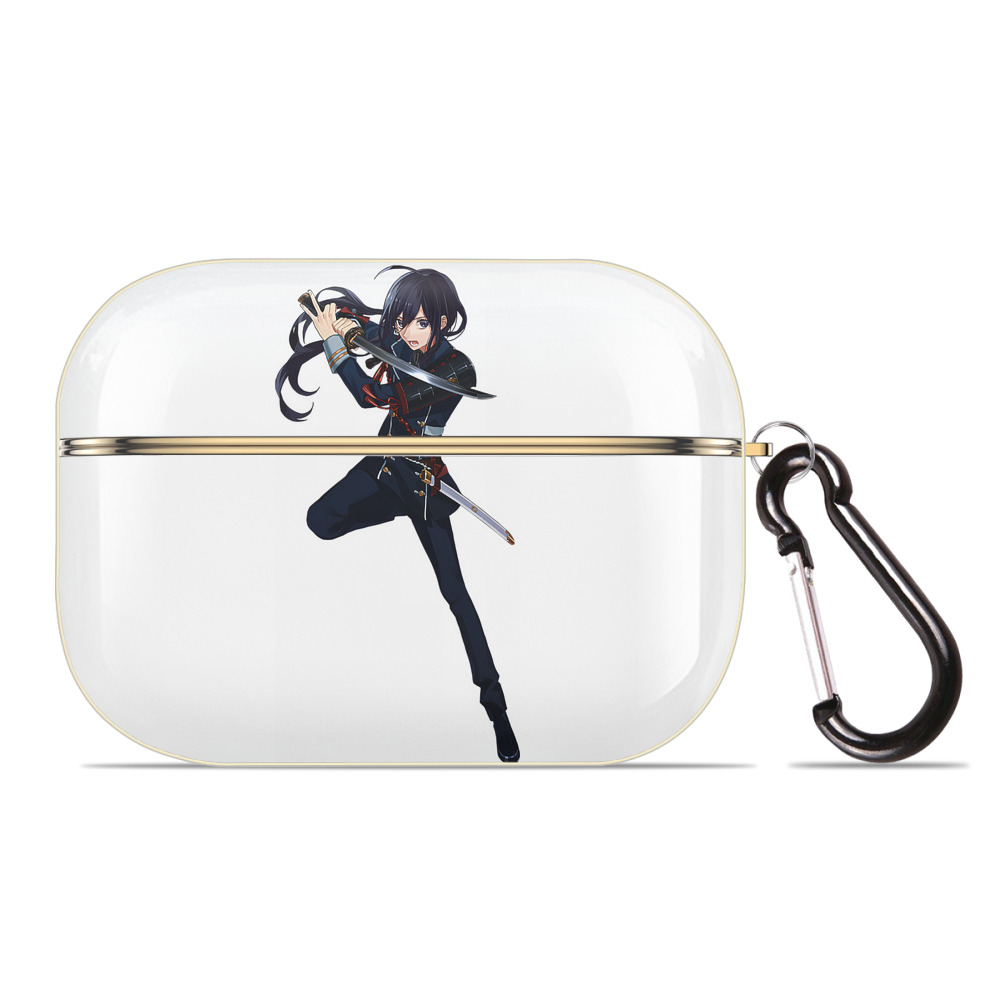 （画像用） 刀剣乱舞 Touken Ranbu 【AirPods Pro用】ハードシェル保護ケース｜耐衝撃・防指紋・カラビナ付き商品仕様