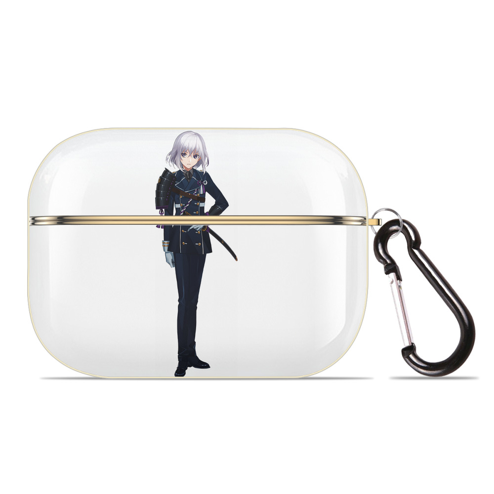 （画像用） 刀剣乱舞 Touken Ranbu 【AirPods Pro用】ハードシェル保護ケース｜耐衝撃・防指紋・カラビナ付き商品仕様