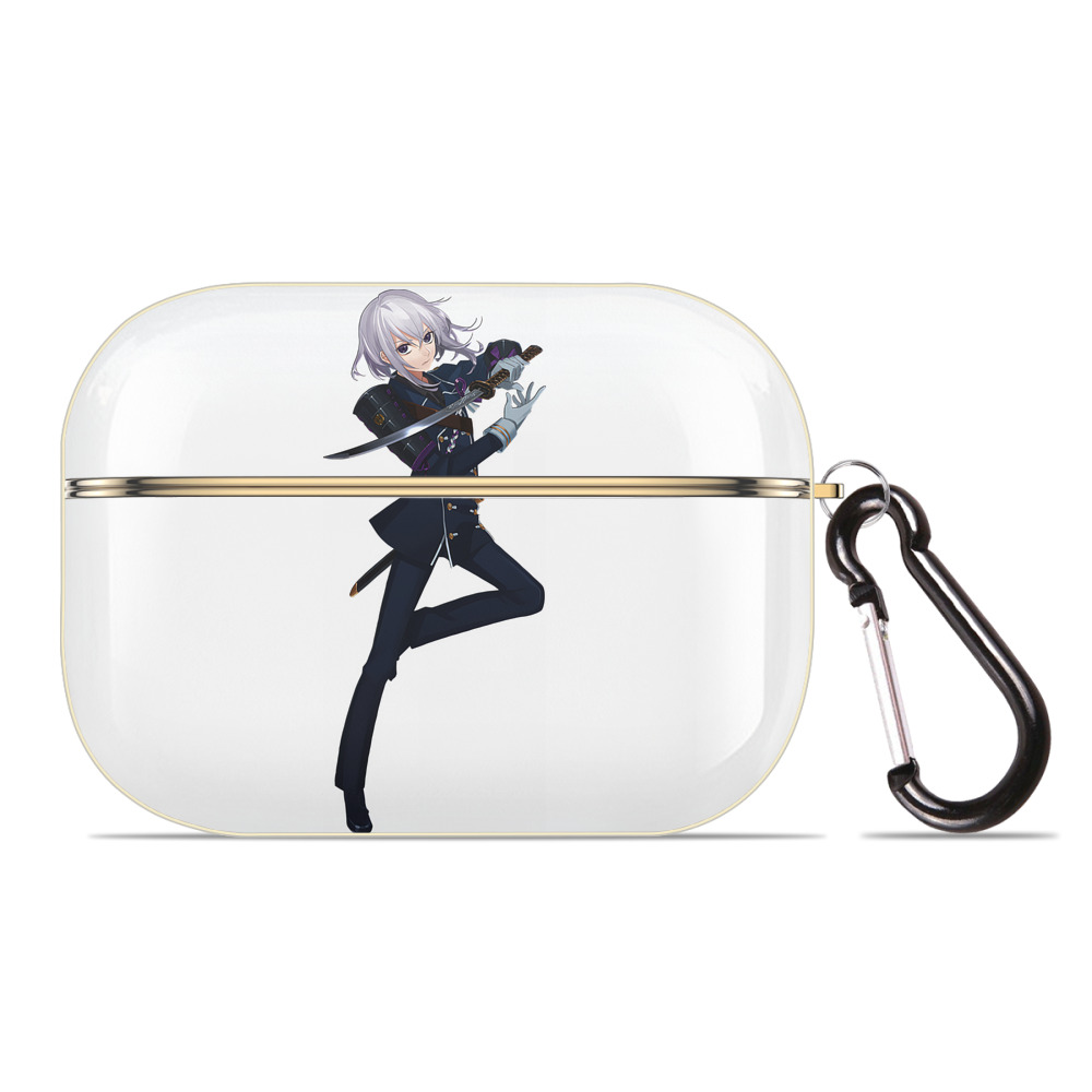 （画像用） 刀剣乱舞 Touken Ranbu 【AirPods Pro用】ハードシェル保護ケース｜耐衝撃・防指紋・カラビナ付き商品仕様