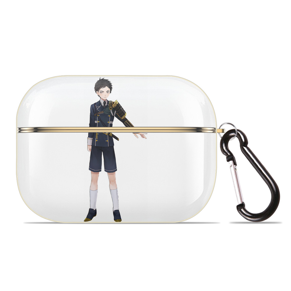 （画像用） 刀剣乱舞 Touken Ranbu 【AirPods Pro用】ハードシェル保護ケース｜耐衝撃・防指紋・カラビナ付き商品仕様
