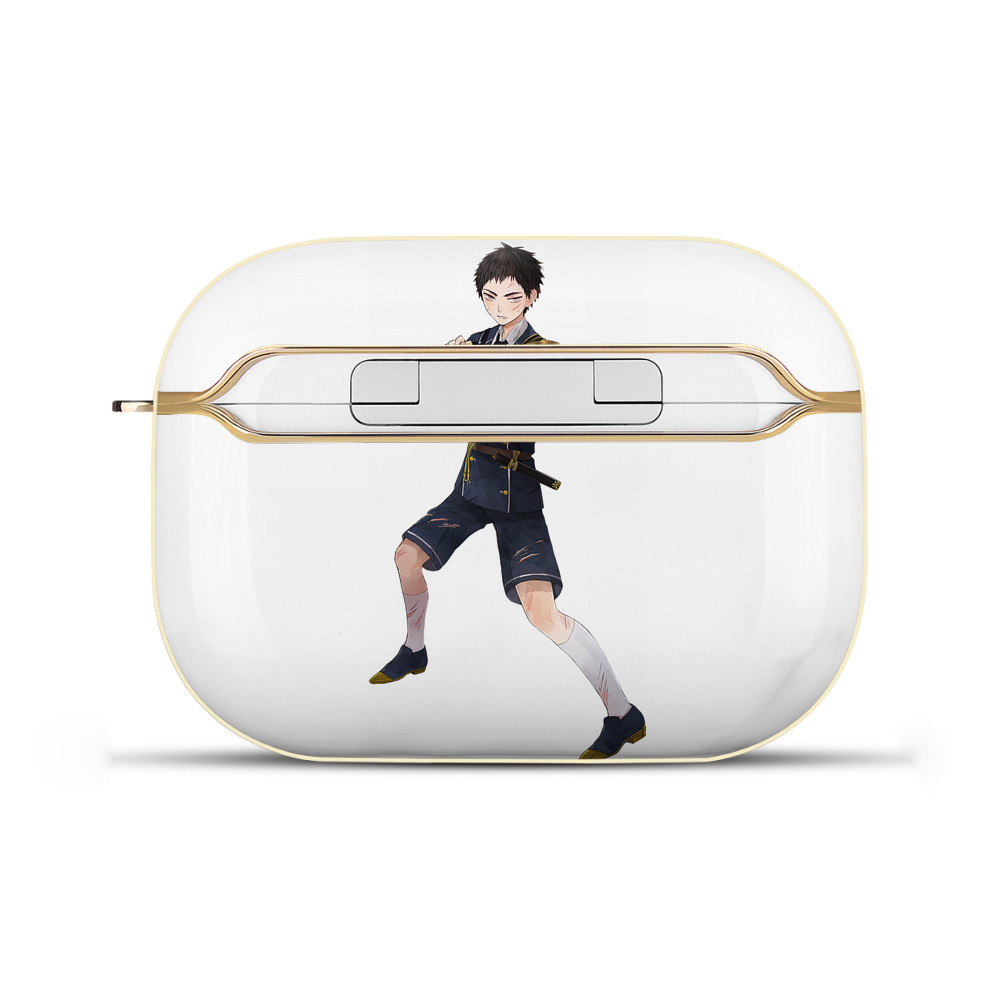 （画像用） 刀剣乱舞 Touken Ranbu 【AirPods Pro用】ハードシェル保護ケース｜耐衝撃・防指紋・カラビナ付き商品仕様