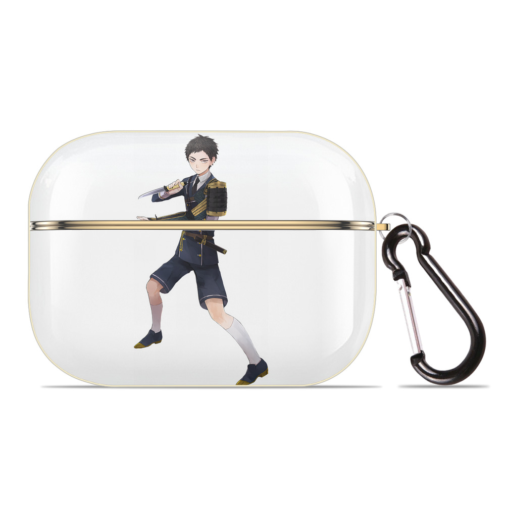 （画像用） 刀剣乱舞 Touken Ranbu 【AirPods Pro用】ハードシェル保護ケース｜耐衝撃・防指紋・カラビナ付き商品仕様