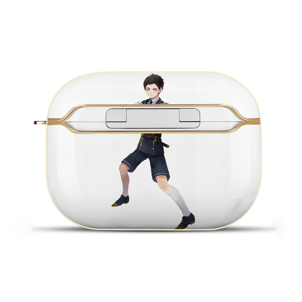 （画像用） 刀剣乱舞 Touken Ranbu 【AirPods Pro用】ハードシェル保護ケース｜耐衝撃・防指紋・カラビナ付き商品仕様