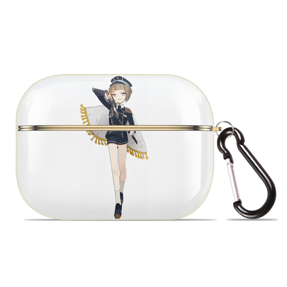 （画像用） 刀剣乱舞 Touken Ranbu 【AirPods Pro用】ハードシェル保護ケース｜耐衝撃・防指紋・カラビナ付き商品仕様