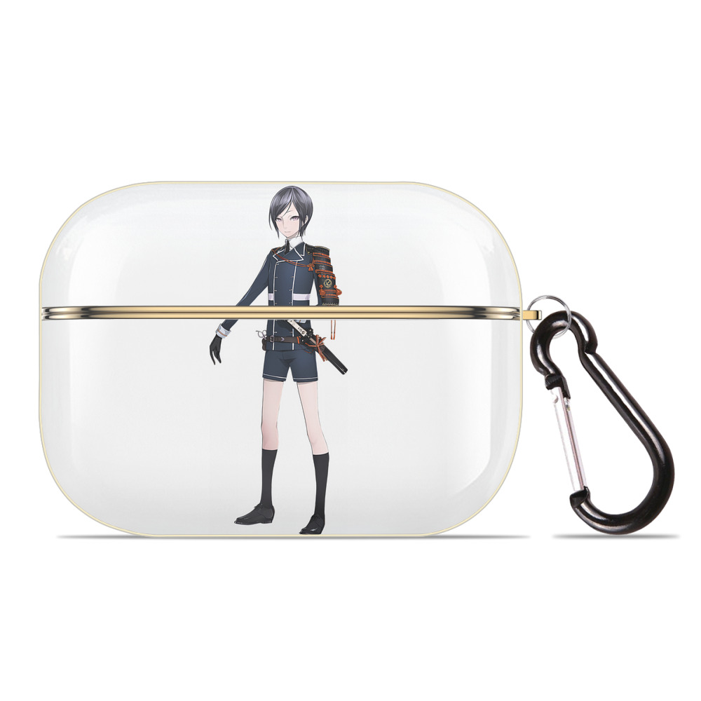 （画像用） 刀剣乱舞 Touken Ranbu 【AirPods Pro用】ハードシェル保護ケース｜耐衝撃・防指紋・カラビナ付き商品仕様