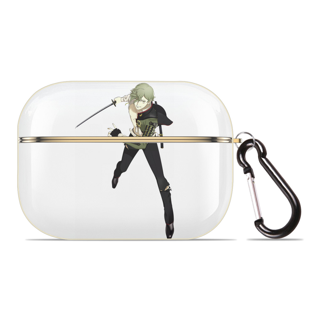 （画像用） 刀剣乱舞 Touken Ranbu 【AirPods Pro用】ハードシェル保護ケース｜耐衝撃・防指紋・カラビナ付き商品仕様
