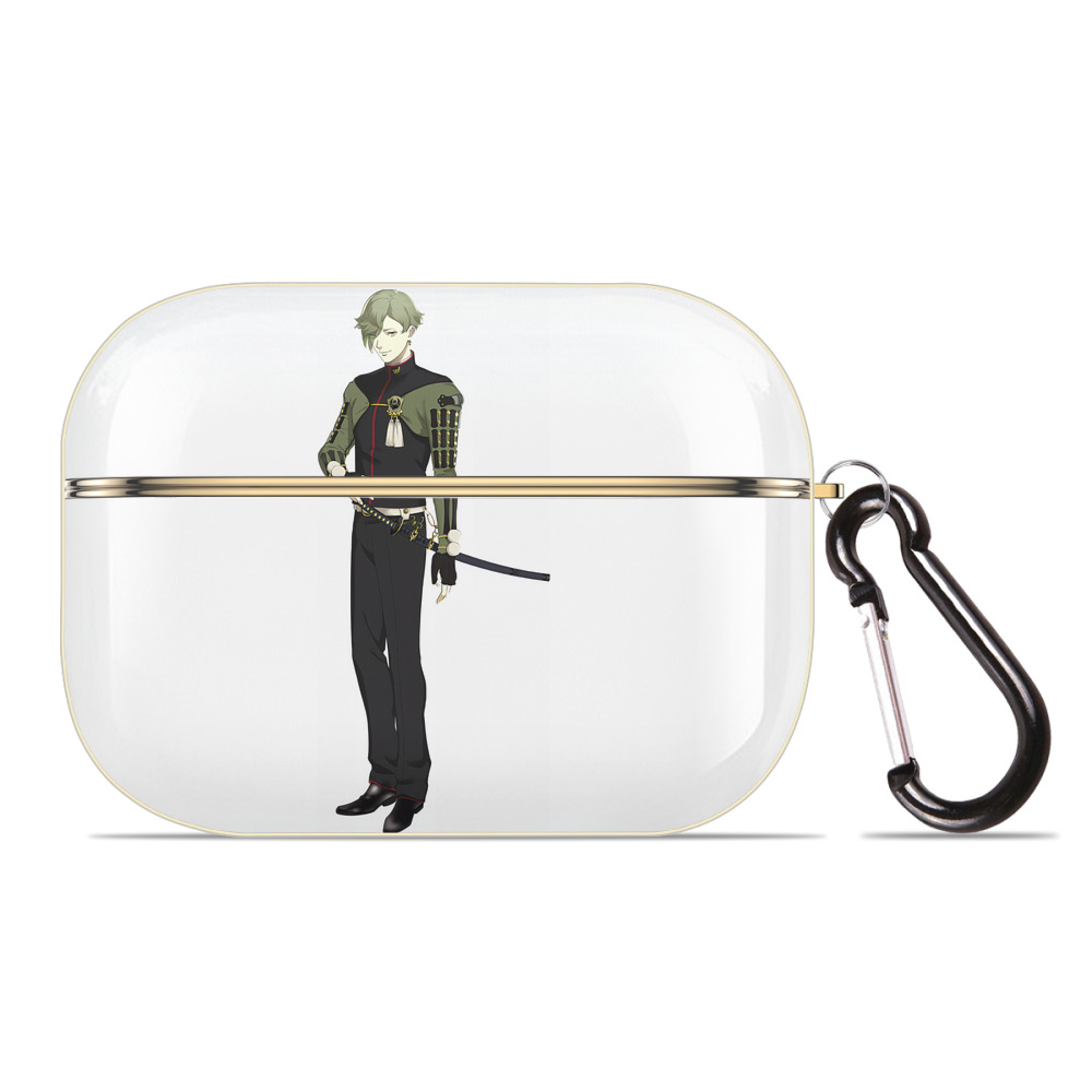 （画像用） 刀剣乱舞 Touken Ranbu 【AirPods Pro用】ハードシェル保護ケース｜耐衝撃・防指紋・カラビナ付き商品仕様