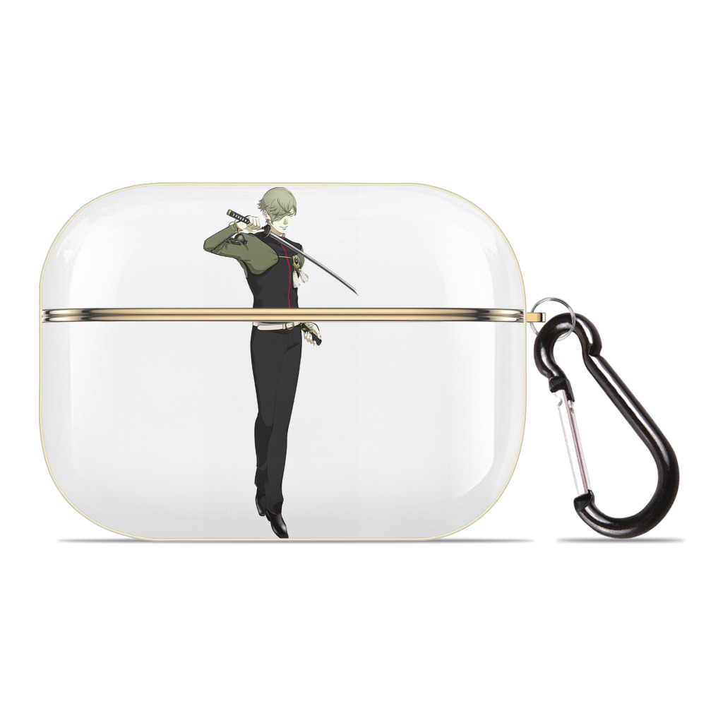 （画像用） 刀剣乱舞 Touken Ranbu 【AirPods Pro用】ハードシェル保護ケース｜耐衝撃・防指紋・カラビナ付き商品仕様