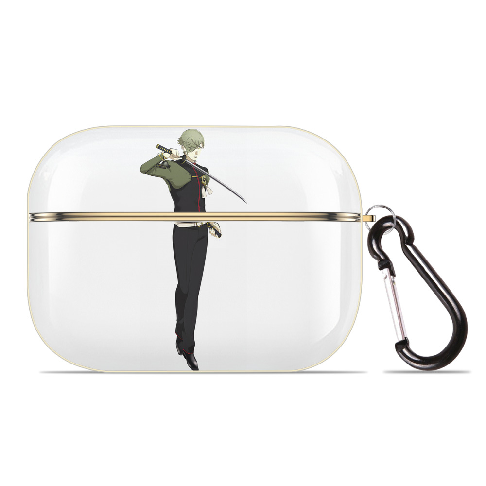 （画像用） 刀剣乱舞 Touken Ranbu 【AirPods Pro用】ハードシェル保護ケース｜耐衝撃・防指紋・カラビナ付き商品仕様