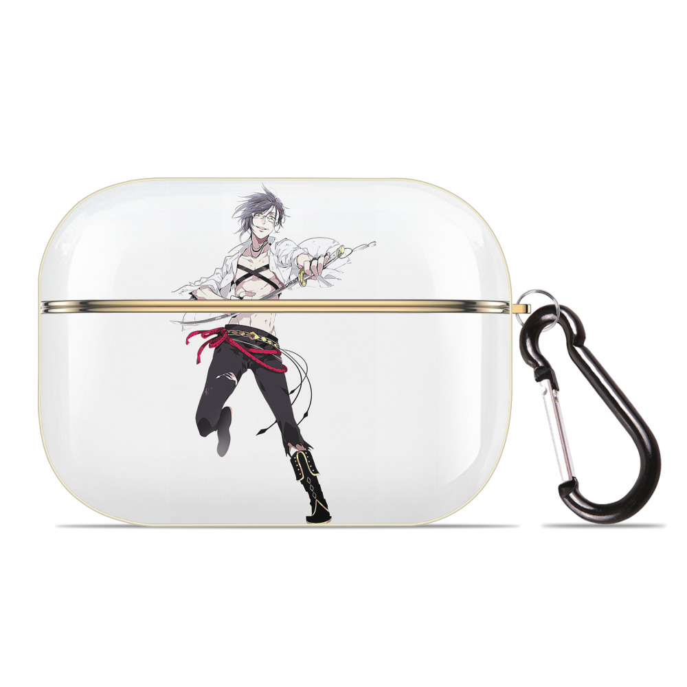 （画像用） 刀剣乱舞 Touken Ranbu 【AirPods Pro用】ハードシェル保護ケース｜耐衝撃・防指紋・カラビナ付き商品仕様
