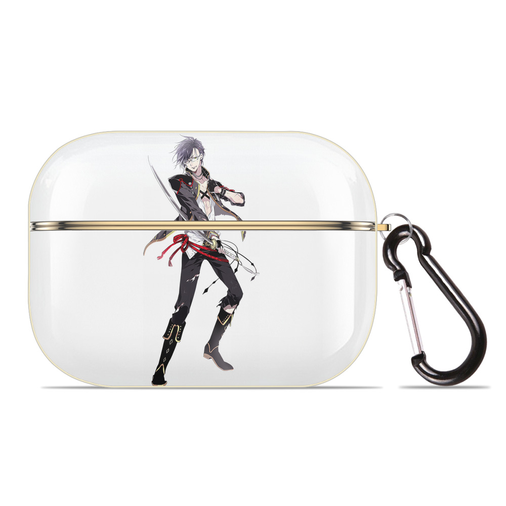（画像用） 刀剣乱舞 Touken Ranbu 【AirPods Pro用】ハードシェル保護ケース｜耐衝撃・防指紋・カラビナ付き商品仕様