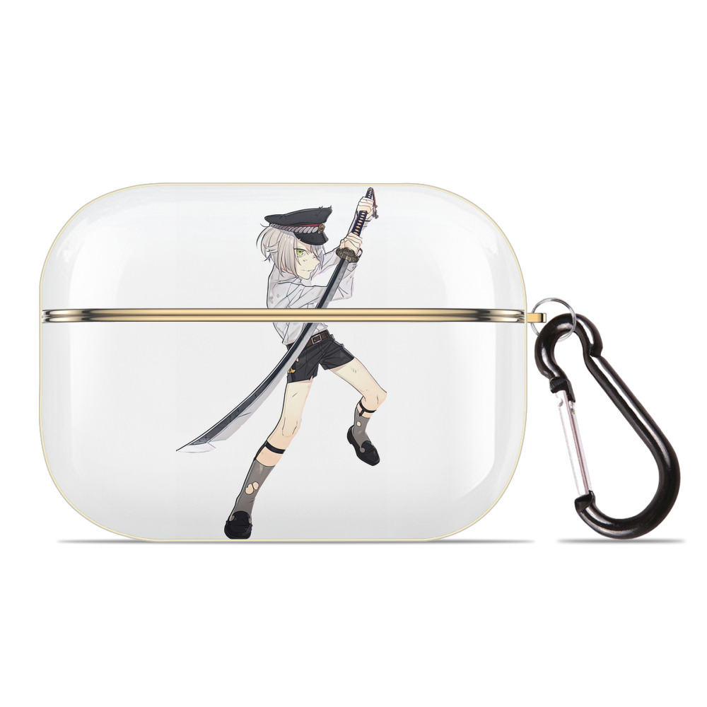 （画像用） 刀剣乱舞 Touken Ranbu 【AirPods Pro用】ハードシェル保護ケース｜耐衝撃・防指紋・カラビナ付き商品仕様